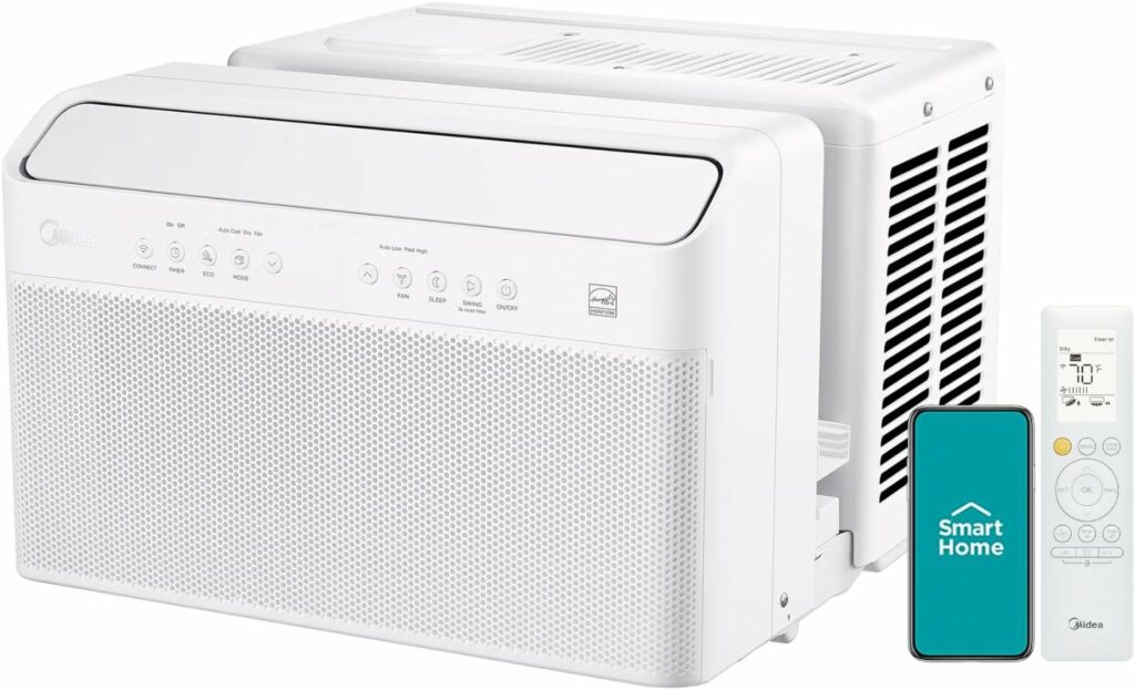 Midea 12,000 BTU U-Shaped Smart Inverter Air Conditioner
